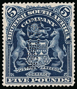 Rhodesia Scott 74 Gibbons 92 Specimen