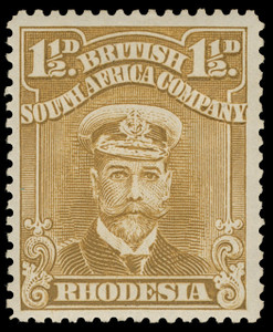 Rhodesia Scott 119d-121f Gibbons 288-290 Mint Set of Stamps