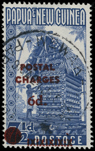 Papua New Guinea Scott J6 Gibbons D1 Used Stamp