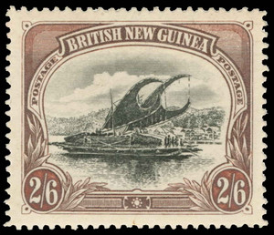 Papua New Guinea Scott 1v-8v Gibbons 9-16a Mint Set of Stamps