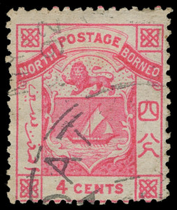 North Borneo Scott 11 Gibbons 11 Used Stamp