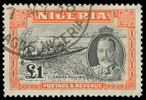 Nigeria Scott 38-49 Gibbons 34-45 Used Set of Stamps