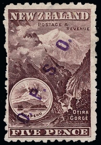 New Zealand Scott O13 Gibbons O20 Mint Stamp (1)