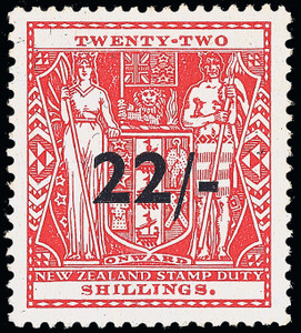 New Zealand Scott AR98 Gibbons F216 Mint Stamp