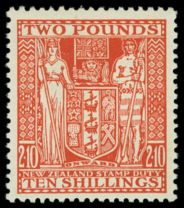 New Zealand Scott AR90 Gibbons F207 Mint Stamp