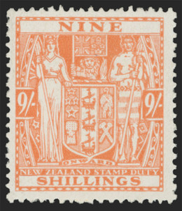New Zealand Scott AR55V Gibbons F176 Mint Stamp