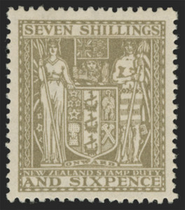 New Zealand Scott AR53V Gibbons F185 Mint Stamp