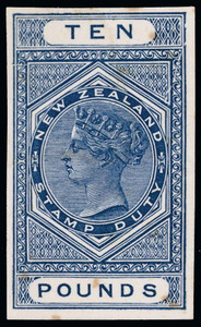 New Zealand Scott AR30 Gibbons F68V14 Proof Stamp