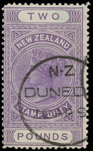 New Zealand Scott AR19v Gibbons F33v Used Stamp