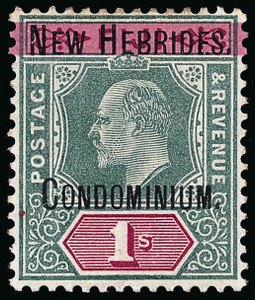 New Hebrides Scott 6 Gibbons 9 Mint Stamp