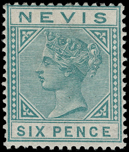 Nevis Scott 21-30 Gibbons 25-34 Mint Set of Stamps (1)