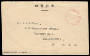 Nauru Scott O1 Gibbons O1 on Cover