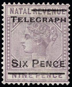 Natal Scott T14b Gibbons T14b Mint Stamp