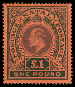 Natal Scott 110-116 Gibbons 165-171 Mint Set of Stamps
