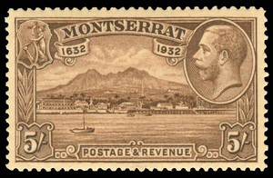 Montserrat Scott 75-84 Gibbons 84-93 Never Hinged Set of Stamps (2)