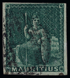 Mauritius Scott 9 Gibbons 27 Used Stamp (1)