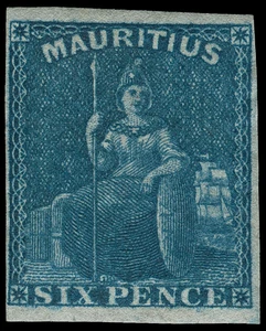 Mauritius Scott 18 Gibbons 32 Mint Stamp