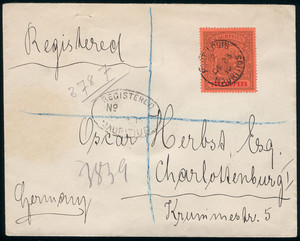 Mauritius Scott 126 Gibbons 155 on Cover
