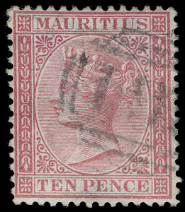 Mauritius / Used in the Seychelles Scott A21 Gibbons Z25 Used Stamp Mauritius / Used in the Seychelles Scott A21 Gibbons Z25 Used Stamp