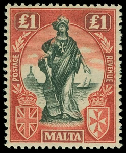 Malta Scott 98-114 Gibbons 123-140 Mint Set of Stamps