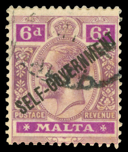 Malta Scott 91 Gibbons 119 Used Stamp (1)