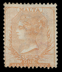 Malta Scott 3b Gibbons 6 Mint Stamp
