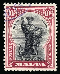 Malta Scott 167-183 Gibbons 193-209 Used Set of Stamps