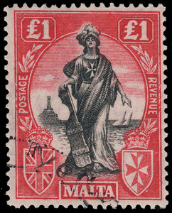 Malta Scott 114 Gibbons 140 Used Stamp (1)