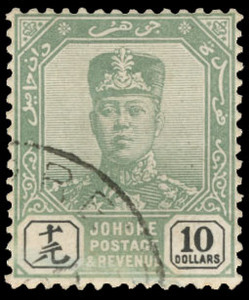 Malaya / Johore Scott 100 Gibbons 102 Used Stamp