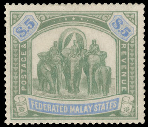 Malaya (Federated States) Scott 36 Gibbons 50 Mint Stamp