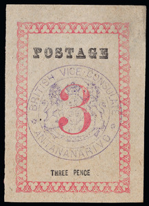 Madagascar Scott 19a Gibbons 30 Mint Stamp (1)