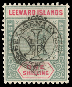 Leeward Islands Scott 9-15 Gibbons 9-15 Mint Set of Stamps