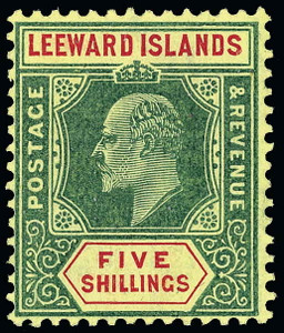 Leeward Islands Scott 29-45 Gibbons 29-45 Mint Set of Stamps