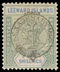 Leeward Islands Scott 16 Gibbons 16 Mint Stamp