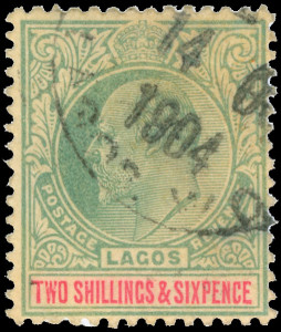 Lagos Scott 47 Gibbons 51 Used Stamp (2)