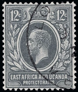 Kenya, Uganda and Tanganyika Scott 5 Gibbons 69 Used Stamp
