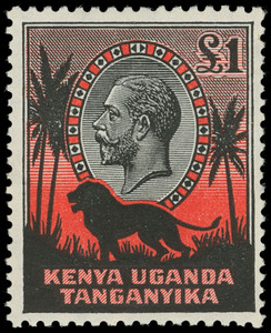Kenya, Uganda and Tanganyika Scott 46-59 Gibbons 110-123 Mint Set of Stamps