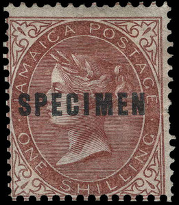Jamaica Scott 6a Gibbons 6a Specimen