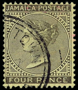 Jamaica Scott 40 Gibbons 49 Used Stamp (1)