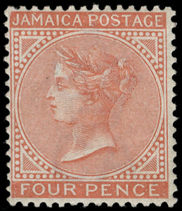 Jamaica Scott 22a Gibbons 22 Mint Stamp