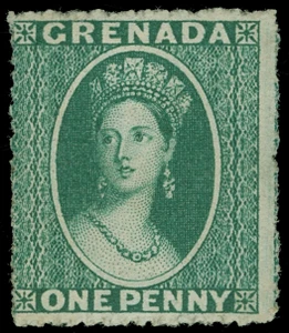 Grenada Scott 1a Gibbons 1 Mint Stamp