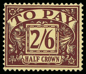 Great Britain Scott J18-J25 Gibbons D19-D26 Mint Set of Stamps