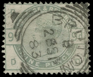 Great Britain Scott 98-107 Gibbons 187-196 Used Set of Stamps (1)