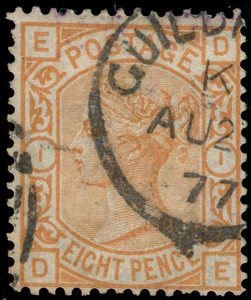 Great Britain Scott 73 Gibbons 156 Used Stamp