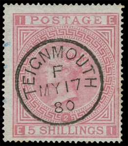 Great Britain Scott 57a Gibbons 127PV2 Used Stamp (1)