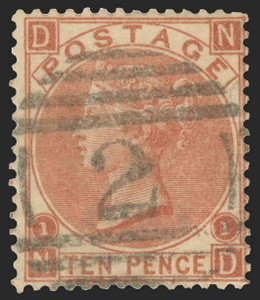 Great Britain Scott 53a Gibbons 114 Used Stamp (1)