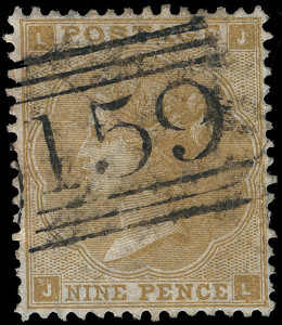 Great Britain Scott 40 Gibbons 87 Superb Used Stamp (1)
