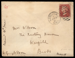 Great Britain Scott 33 Gibbons 43 on Cover