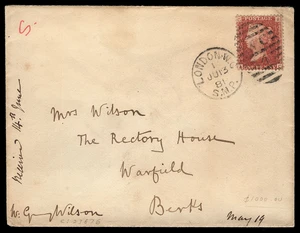 Great Britain Scott 33 Gibbons 43 on Cover