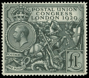 Great Britain Scott 209 Gibbons 438 Superb Mint Stamp